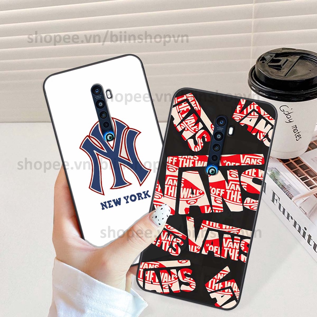 Ốp Oppo Reno 2f / Reno2 F in hình các thương hiệu nổi tiếng siêu đẹp, thời trang cá tính