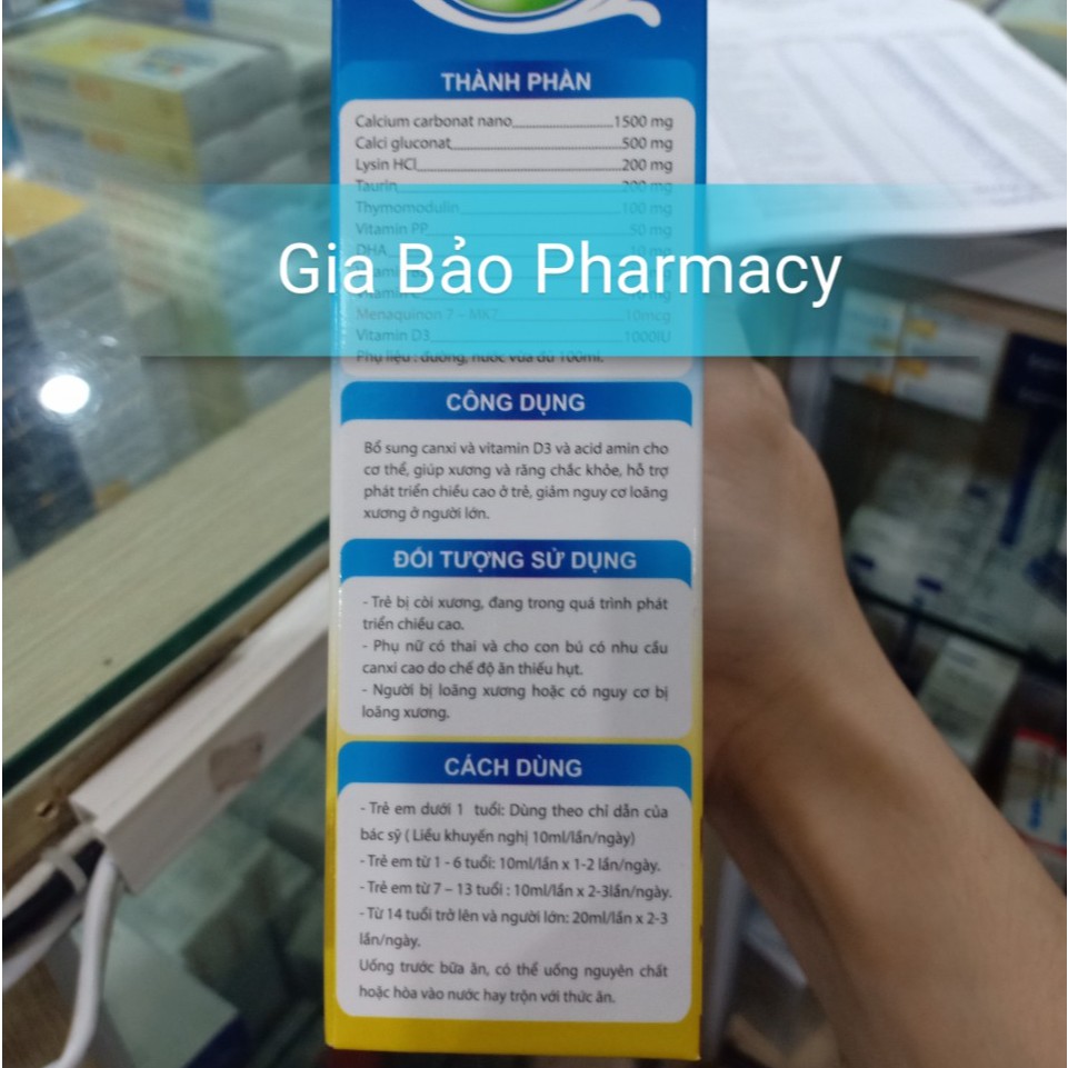 ALPHAVIT CALCIUM NANO tăng cường canxi cho hệ xương chắc khỏe