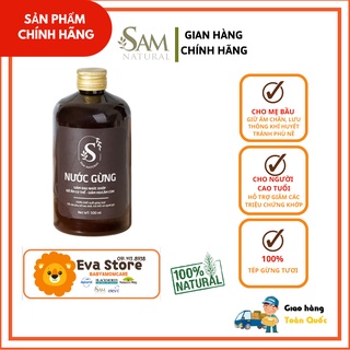Nước cốt gừng nguyên chất 500ml chiết suất gừng tươi gíup giữ ấm cơ thể mẹ sau sinh và cho bé - date 2024