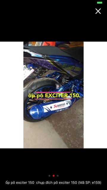 ỐP PÔ EXCITER 150 + CHỤP ĐÍT PÔ EX150 giá tốt nhất