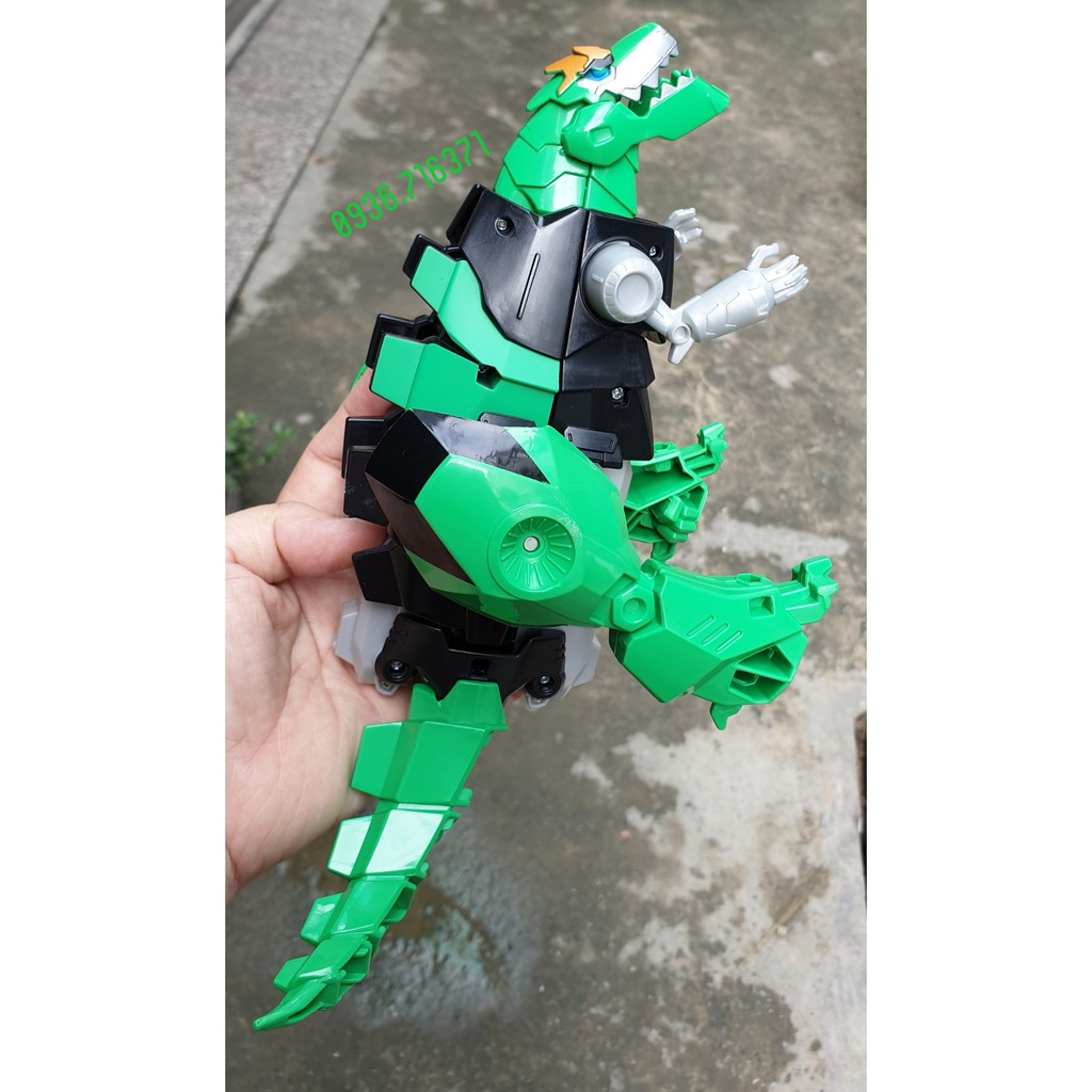 Robot biến hình khủng long nhiều bước Transformer - Hasbro