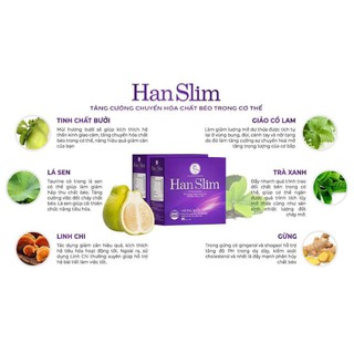 GIẢM CÂN HANSLIM TINH CHẤT BƯỞI EO THON, DÁNG ĐẸP