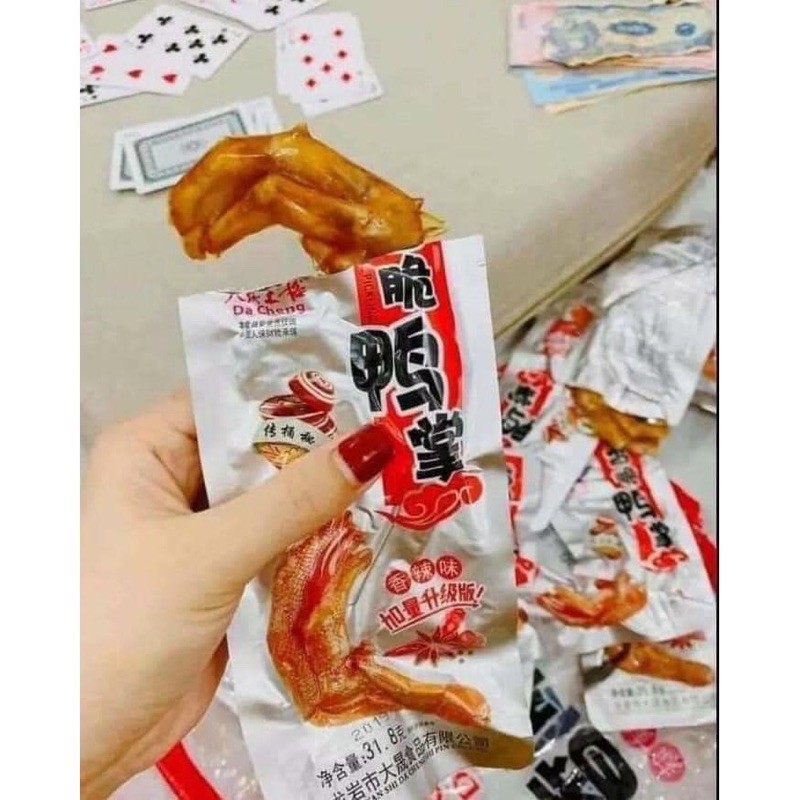 Bịch 30 chân vịt cay phúc kiến dacheng