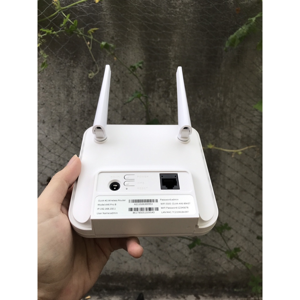 Bộ phát wifi 4G Olax Ax6 Pro B - Olax Ax5 Pro cắm điện 24/24  Hỗ Trợ Kết Nối 32 máy