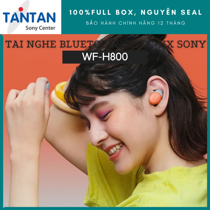 Tai Nghe In-ear BLUETOOTH Sony WF-H800 | DSEE HX chuẩn Hi-res - Pin:16H - Sạc nhanh - Truly Wireless - Trợ lí giọng nói