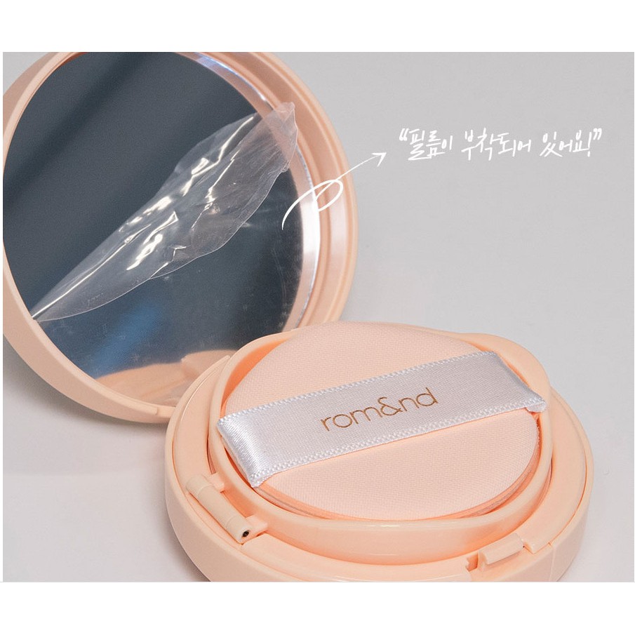 Phấn nước kiềm dầu, lâu trôi Romand Better Than Matte Cushion 14g (Có Sẵn)