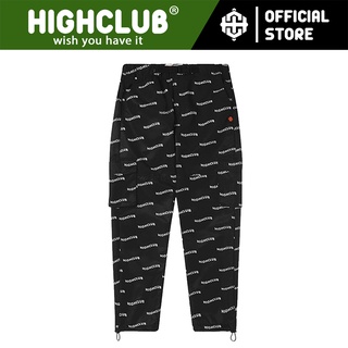 Quần Dài LOGO WORDMARK Đen Dù - HIGHCLUB Brand Chính Hãng