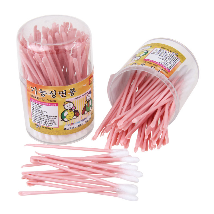 [Hàng mới về] Hộp 100 bông ngoáy tai 2 trong 1 đa năng