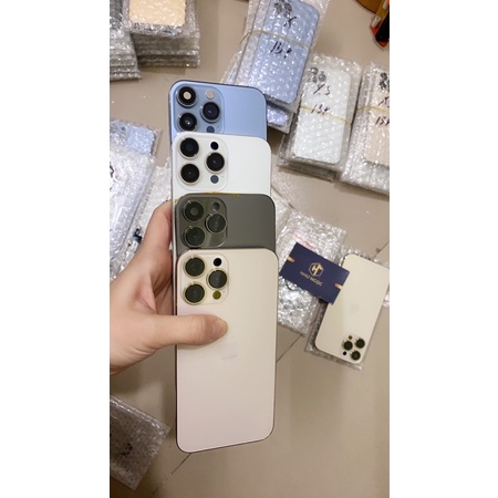 Vỏ độ IP Xr lên 13Pro tặng kèm dây led + nút khay sim