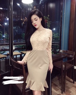 Đầm body đuôi cá (kèm hình thật) 39k
