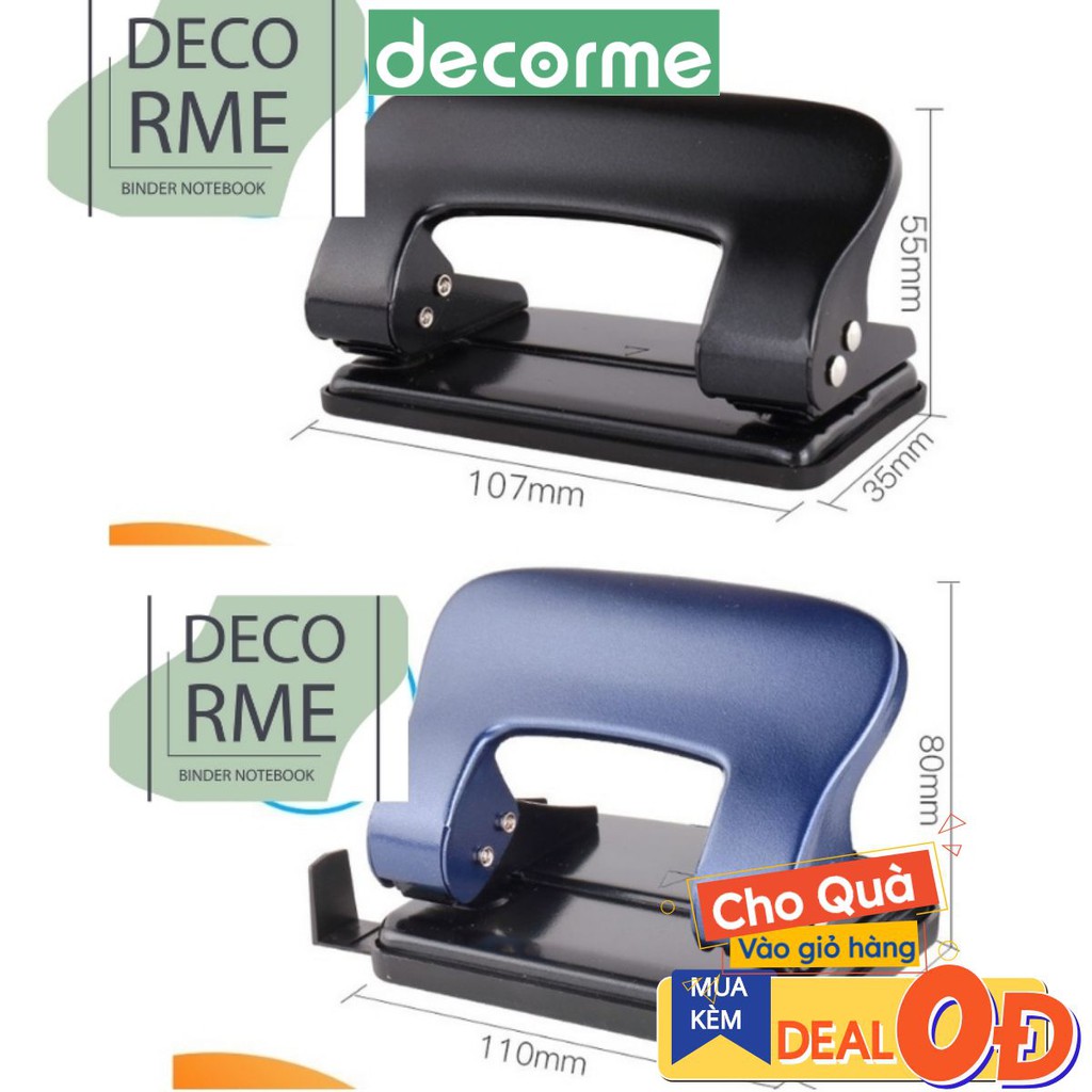 Decorme Đục lỗ TriO KW 9611 9612 ( đôi ) phụ kiện văn phòng phẩm