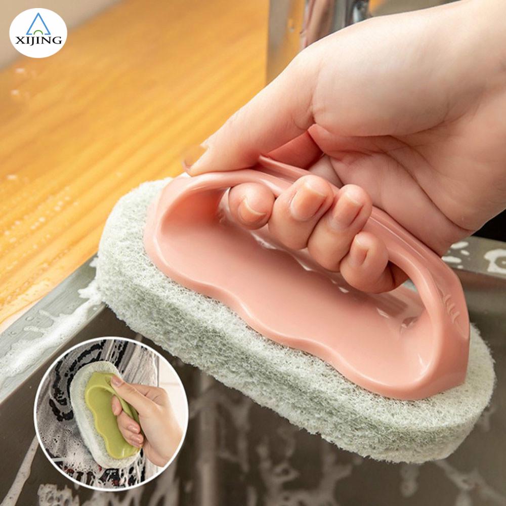 Miếng Bọt Biển Rửa Chén Có Tay Cầm Tiện Lợi Cho Gia Đình