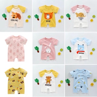 Body đùi cotton cộc tay hè cho bé hàng quảng châu 3-11kg
