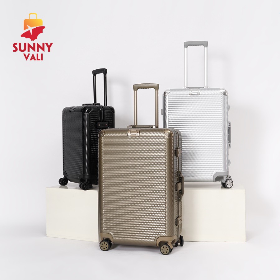Vali kéo du lịch thời trang khung nhôm SUNNY RIO821