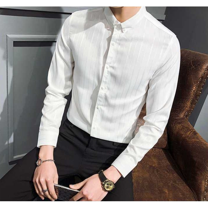 Áo Sơ mi nam kẻ sọc lịch lãm
