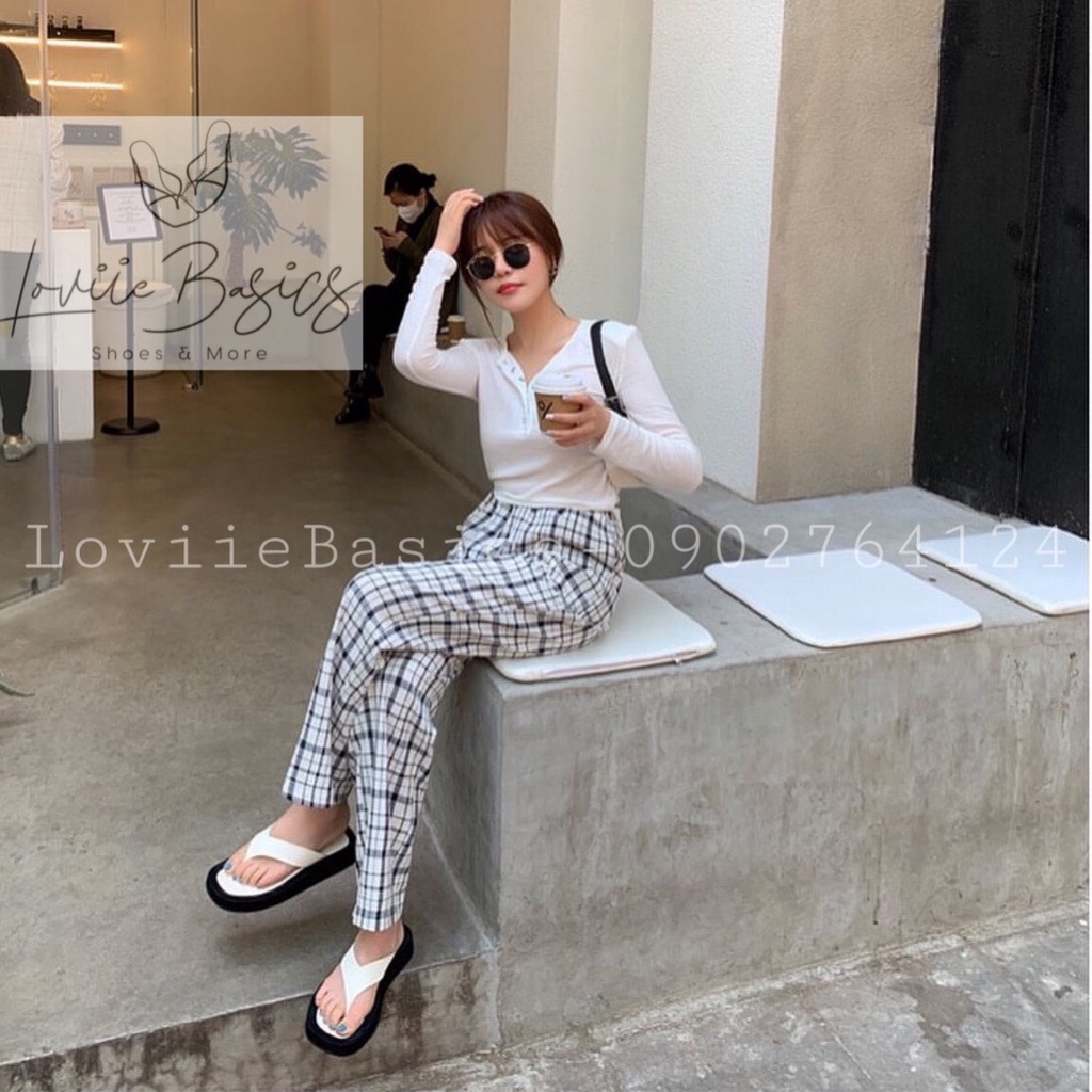 DÉP NỮ THỜI TRANG LOVIIE BASICS - DÉP TÔNG QUAI KẸP XỎ NGÓN HOẠT HÌNH ĐI BIỂN D210533 D211013