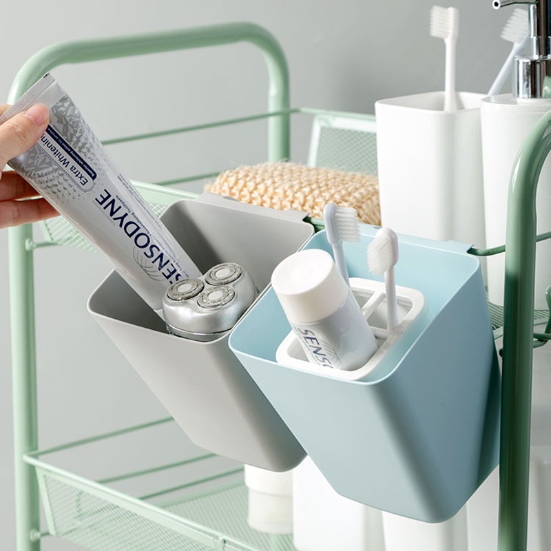 Giỏ Nhựa Mini Đựng Vật Dụng Treo Xe Đẩy Tiện Lợi