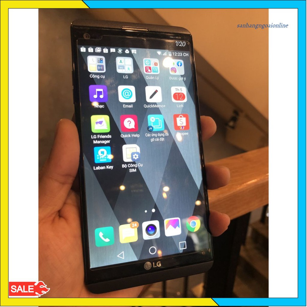 Điện thoại LG V20 snap 820 ram 4gb bộ nhớ 64gb
