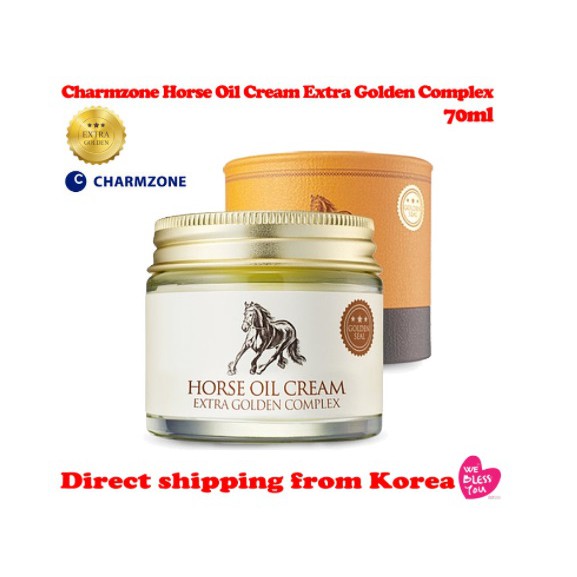 [K-Beauty] Charmzone Horse Oil Cream Extra Golden Complex, 1EA 70ml