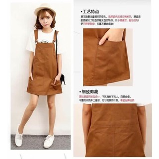 🌻134B1 Váy yếm kaki