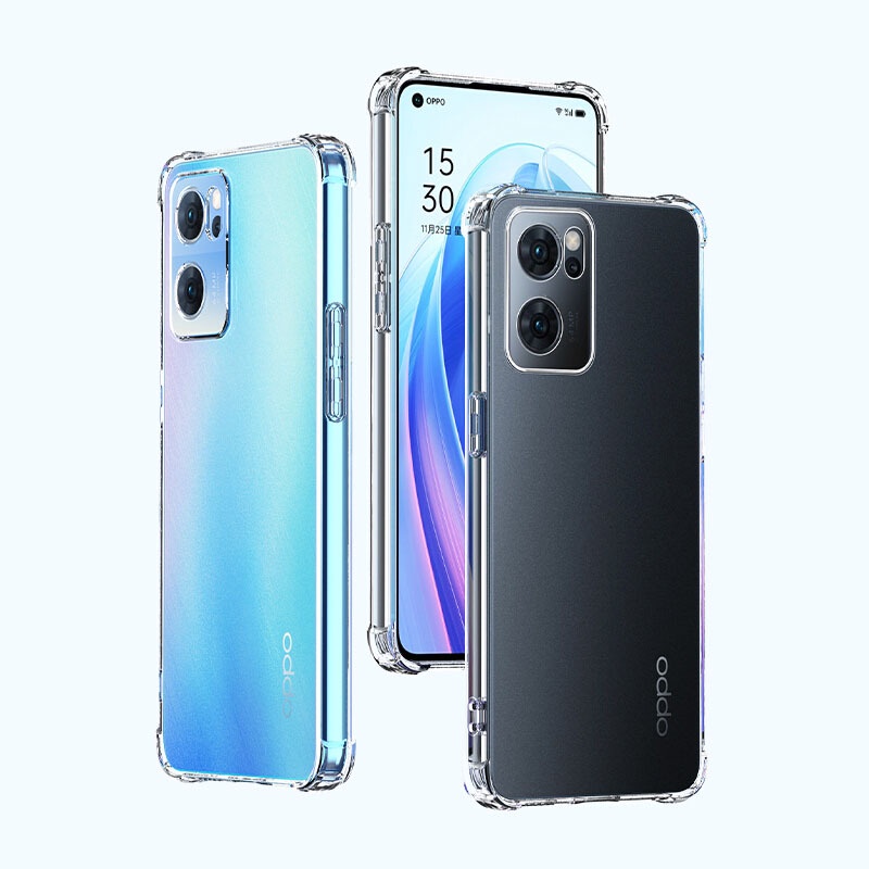 Ốp lưng Oppo Reno 8z 8 Lite 7 5G Reno 6 Reno 2Z Reno 2f Reno 6z Reno 5 Reno 4  Trong Suốt Chống Sốc Chống Rơi Vỡ [CS]