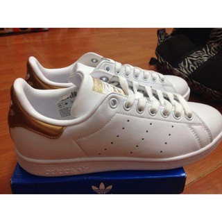 Giày Stan Smith gót vàng nhũ