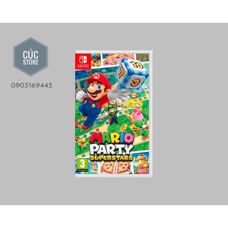 Đĩa chơi game SWITCH: Mario Party Superstars | BigBuy360 - bigbuy360.vn