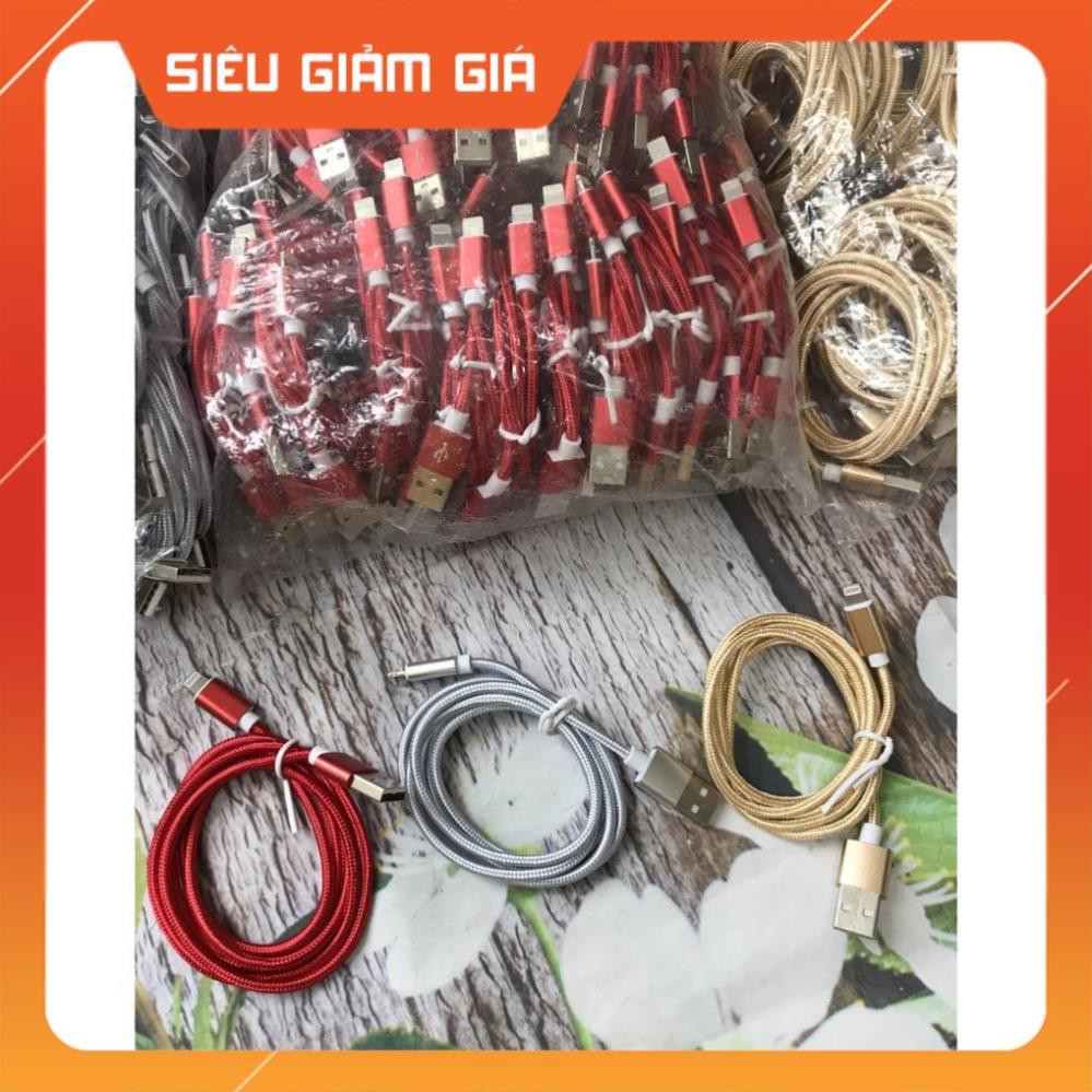 Cáp sạc bọc dù chống đứt Dài 1m