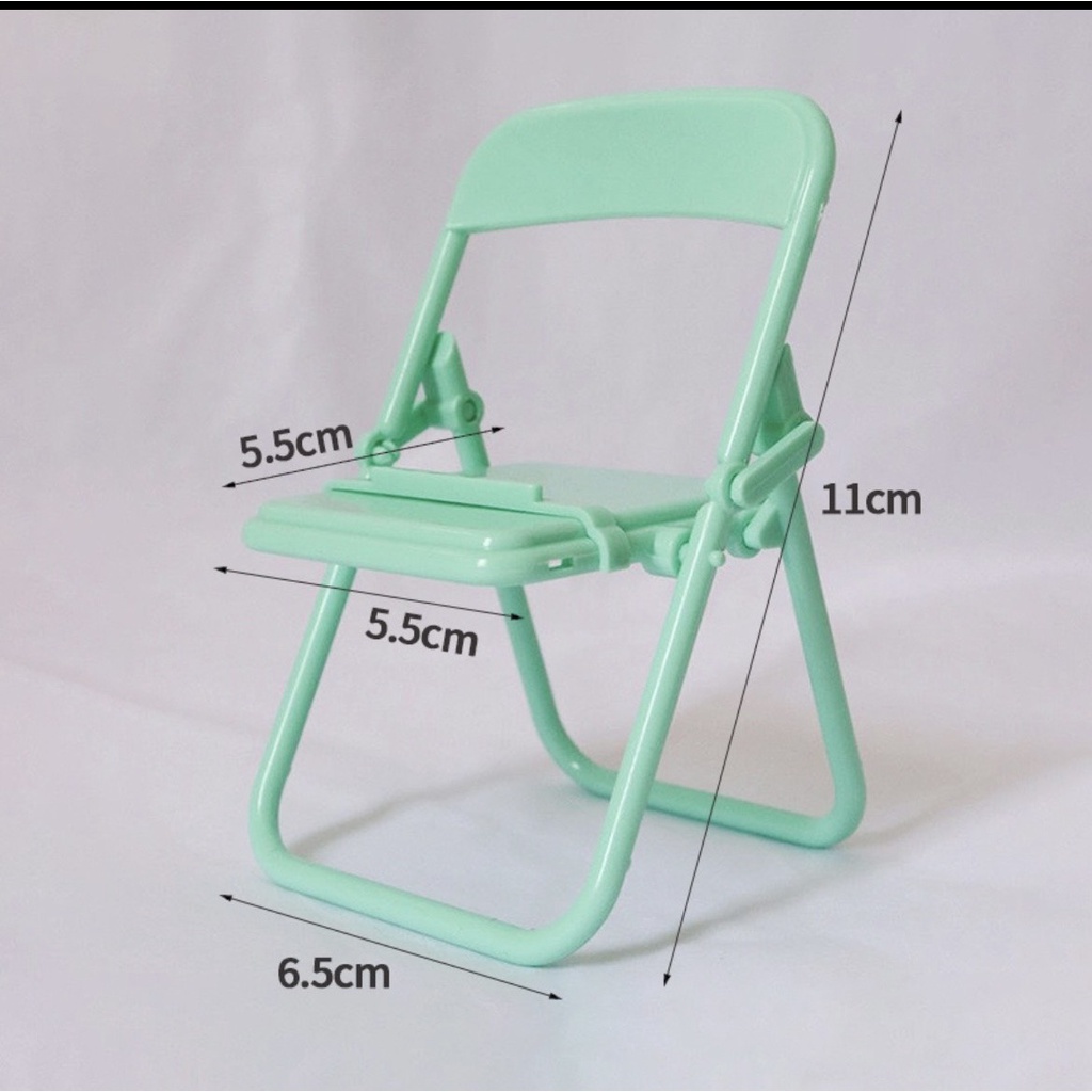 Giá đỡ điện thoại hình ghế gấp siêu xinh xắn