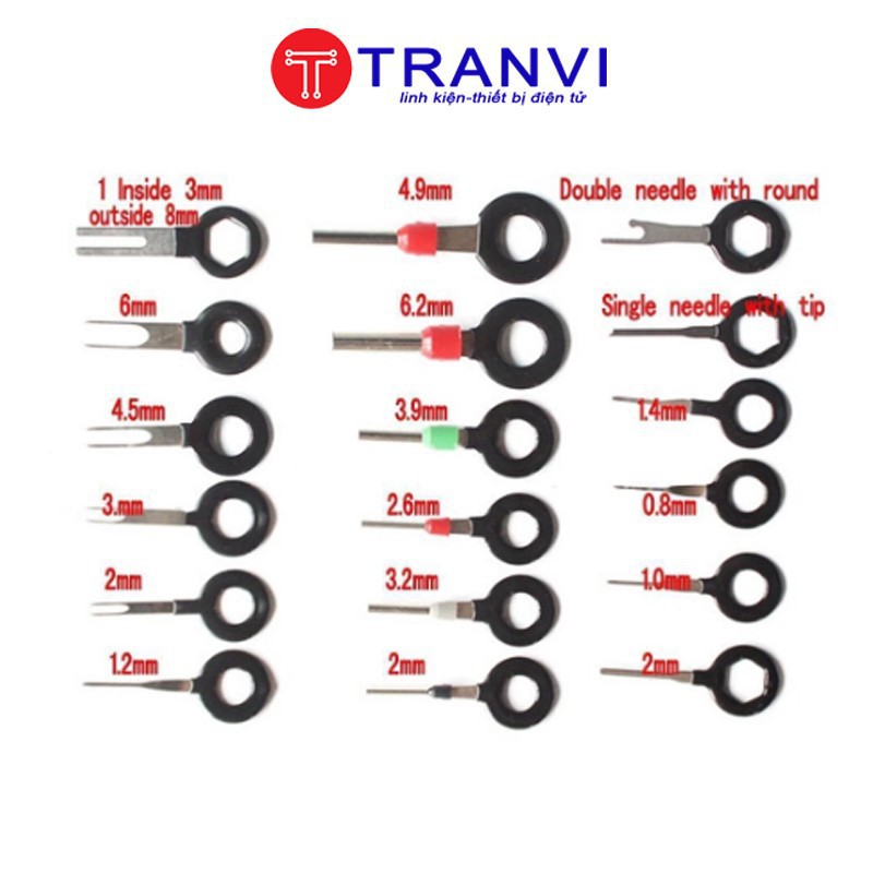 Bộ 18 dụng cụ tháo dây điện cho xe hơi