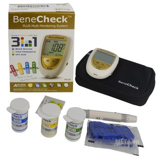 Máy đo đường huyết 3 trong 1 Benecheck