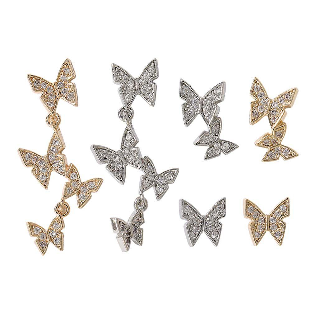 Bộ Phụ Kiện Trang Trí Móng Tay Lấp Lánh Sang Trọng DIY|Phụ Kiện Trang Trí Móng Tay Xinh Xắn Charms