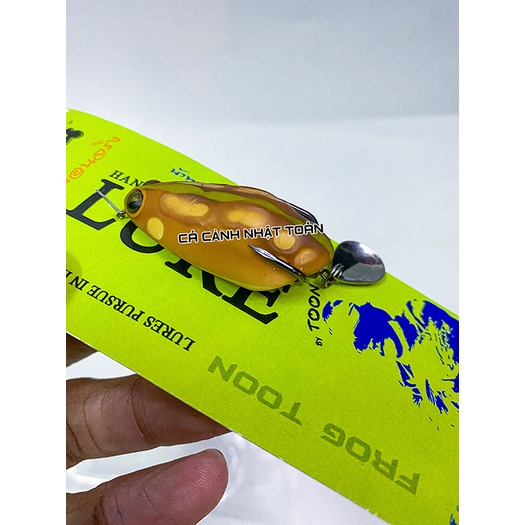 NHÁI HƠI CÂU LURE FROG TOON V3 CÂU CÁ LÓC