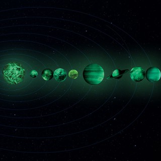 Solar System Planets DIY Wall Sticker Removable Glow in Dark Decal Room Decor