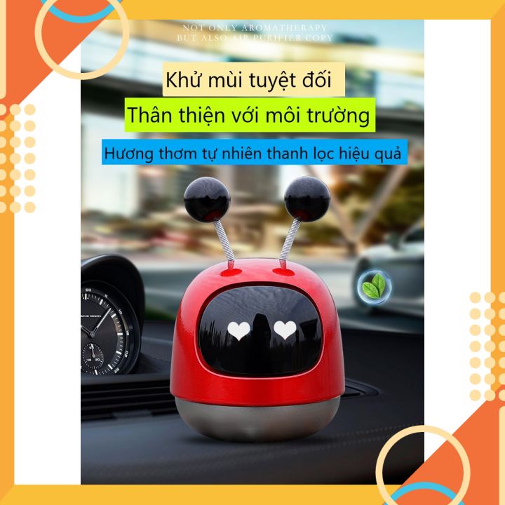 Nước hoa để bàn, Robot trang trí khử mùi kéo dài hương thơm tinh bưởi nhẹ nhàng, sản phẩm nội thất cao cấp.