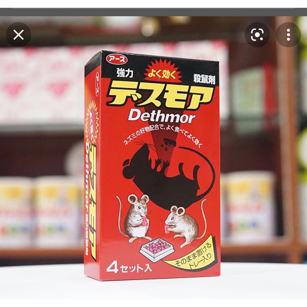 Thuốc diệt chuột Dethmor Nhật Bản