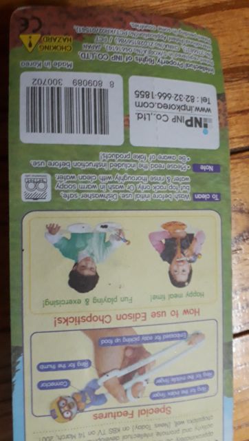 Đũa tập ăn Pororo Hàn Quốc
