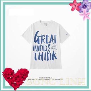 Áo thun nelly - heybig : mẫu great minds think
