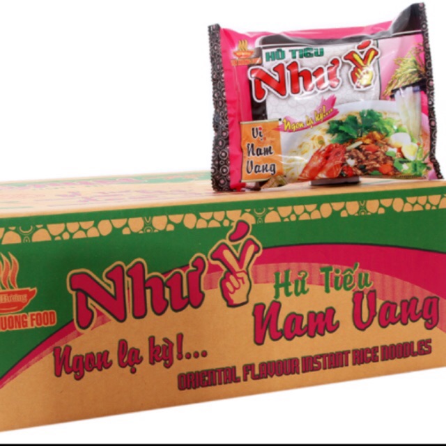 Hủ Tiếu Như Ý (Chay & Vị Nam Vang-Thùng 30gói)