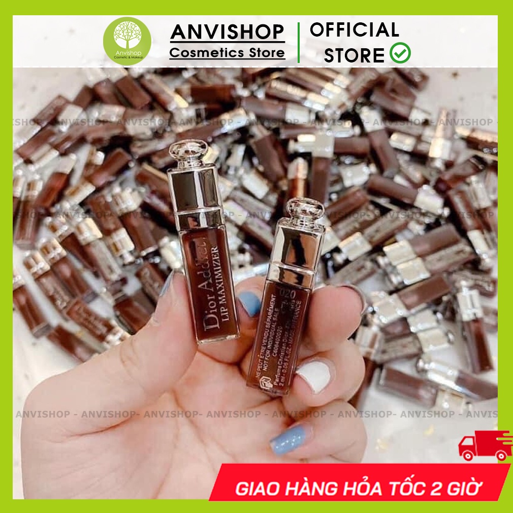 Son dưỡng dior mini 020 (màu Nâu Đỏ) Chat với shop check kho trước khi đặt hàng ạ