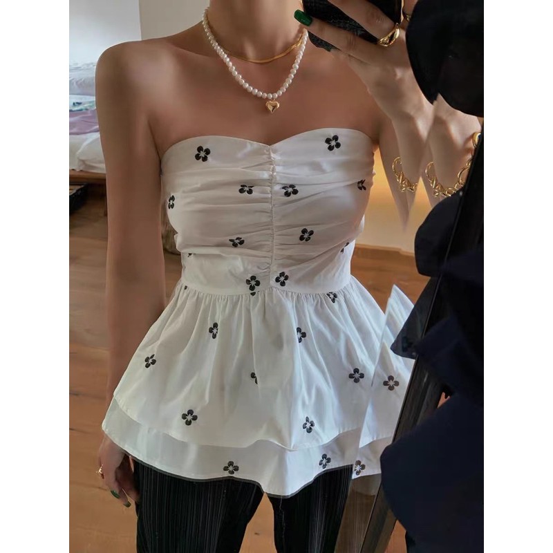 Áo quây nhún hàng cao cấp @saphire.uis