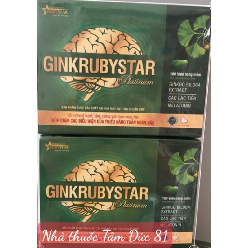 Thực phẩm bảo vệ sức khỏe Ginkrubystar