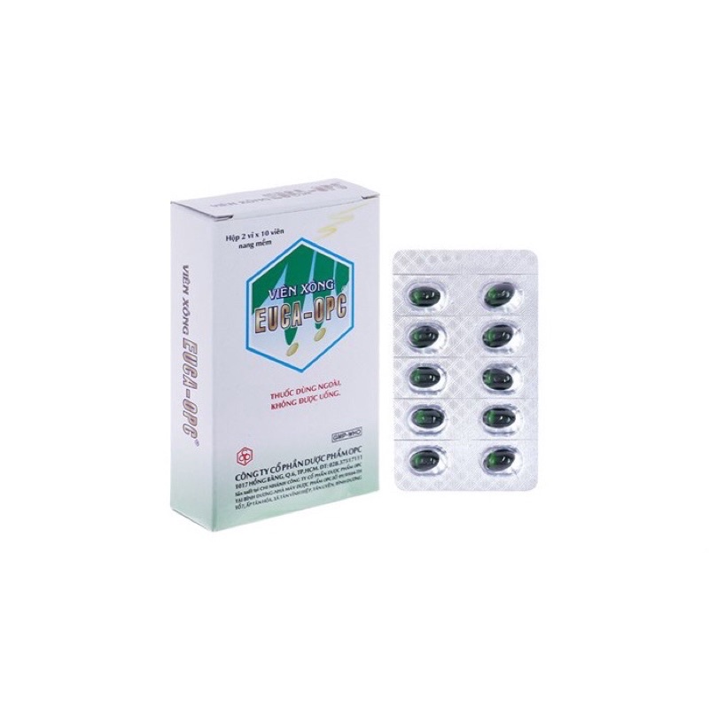 Bình xông tinh dầu kèm viên xông OPC