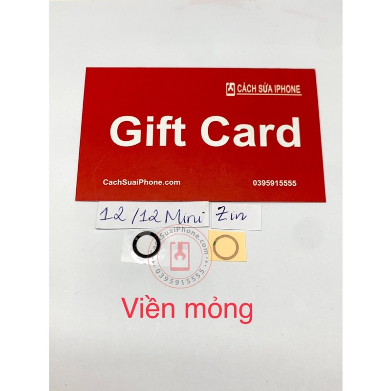 Kính Camera Sau 12 12 Mini tương thích điện thoại 12 12 Mini Táo