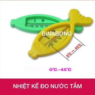 Nhiệt kế cá đo nhiệt độ nước tắm cho bé