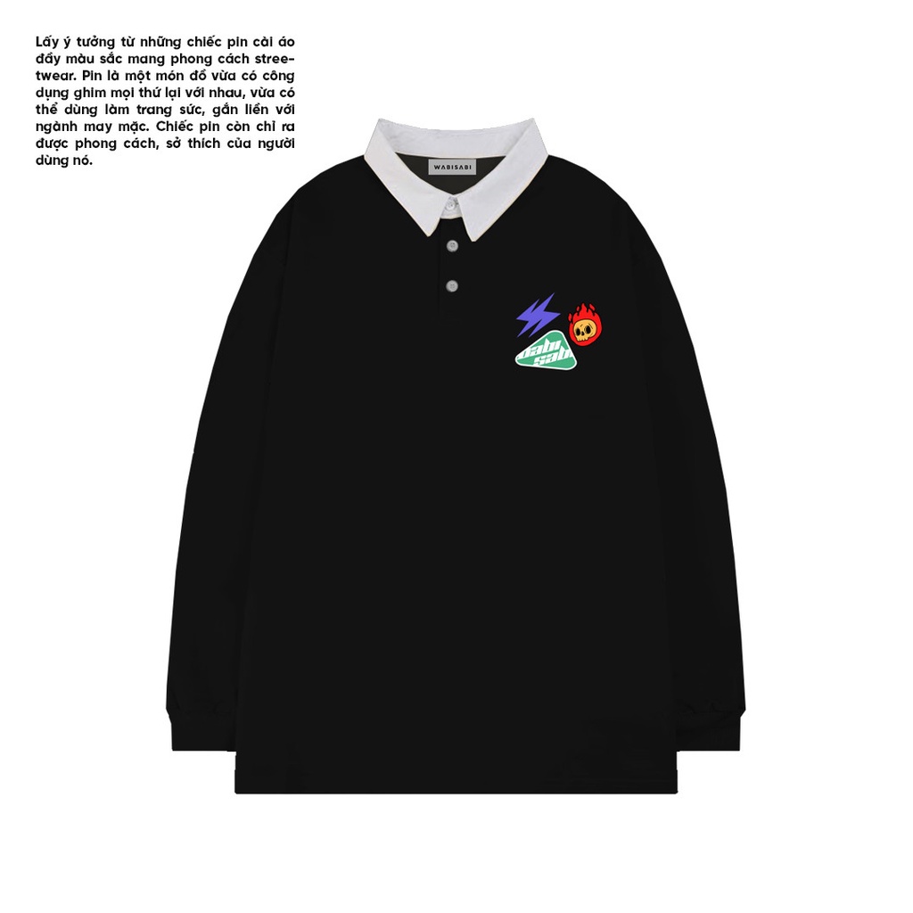 Áo thun polo dài tay Wabisabi wsa30