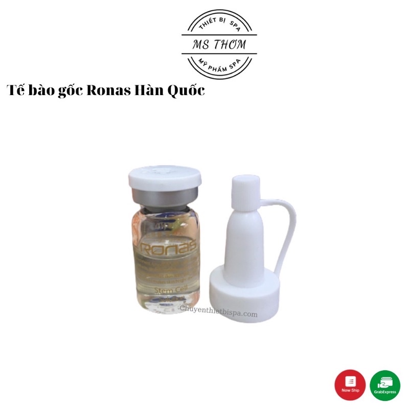 Tế Bào Gốc giảm Mụn, Nám, Sẹo, Làm Trắng Ronas Hàn Quốc - Full hộp