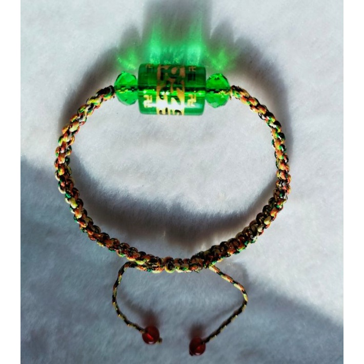 Võng ngũ sắc khắc chú Ommani chú đại bi nhà Phật luôn bình an hạnh phúc được chở che