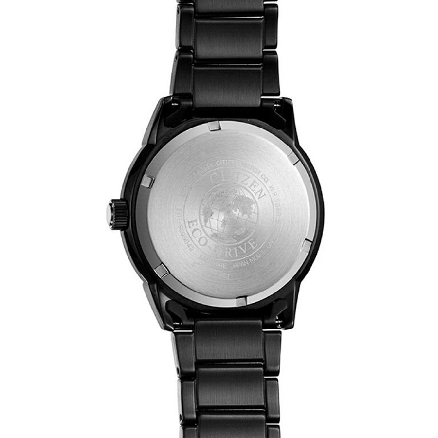 Đồng Hồ Nam Citizen Dây Thép Không Gỉ BM7145-51E - Mặt Đen (Sapphire)