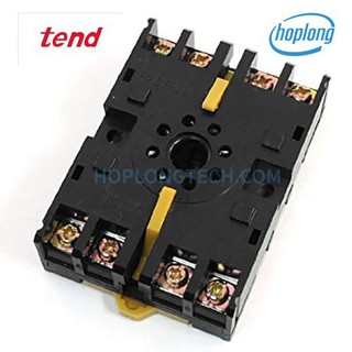 P2CF-08 Đế cắm rơ le TEND 8 chân tròn kiểu gắn DIN rail